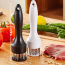 Amaciador Batedor De Carne Bife - Com Furador Aço Inox