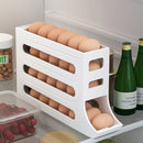 Porta Ovos 2 e 4 Andares Para Geladeira - Empilhável Organizador Prático Cozinha