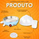 Cozedor de Ovos Elétrico - Cozinha à Vapor