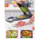 Fatiador de cozinha multifuncional - 16 em 1 fatiador de vegetais/frutas/legumes