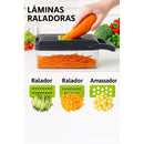 Fatiador de cozinha multifuncional - 16 em 1 fatiador de vegetais/frutas/legumes