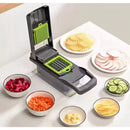 Fatiador de cozinha multifuncional - 16 em 1 fatiador de vegetais/frutas/legumes