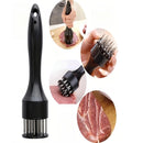 Amaciador Batedor De Carne Bife - Com Furador Aço Inox